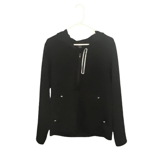 Old Navy Active Black hooded zip up jacket Size - Picture 1 of 8